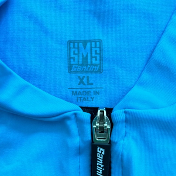 Santini Blue Cycle Jersey - Picture 2 of 3